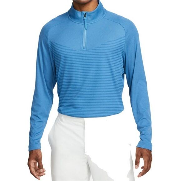 Nike Dri-Fit ADV Vapor Half Zip Pullover Jacket Men's S Blue Black DH0982-407 - Picture 1 of 13